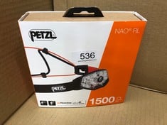 PETZL NAO RL BK | E105AA00, BLACK.: LOCATION - F