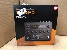 IK MULTIMEDIA TONEX PEDAL AI MACHINE LEARNING MULTI EFFECTS PEDAL: TONE MODEL ANY ELECTRIC GUITAR AMP, GUITAR PEDAL, DISTORTION PEDAL, OVERDRIVE PEDAL OR OTHER GUITAR EFFECTS.: LOCATION - F