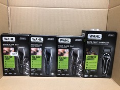 QUANTITY OF HEALTH & BEAUTY ITEMS TO INCLUDE WAHL AQUA BLADE 10 IN 1 MULTIGROOMER, EYEBROW ATTACHMENT, BEARD TRIMMERS, BODY TRIMMERS, MEN’S BEARD TRIMMER, STUBBLE TRIMMING, BODY SHAVING, FACE GROOMIN