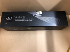 GHD DUET STYLE 2-IN-1 HOT AIR STYLER IN BLACK - TRANSFORMS HAIR FROM WET TO STYLED WITH AIR-FUSION TECHNOLOGY, BLACK.: LOCATION - G