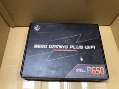 MSI B650 GAMING PLUS WIFI AMD MOTHERBOARD : LOCATION - H