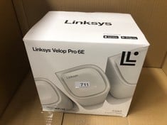 LINKSYS VELOP PRO 6E SYSTÈME MESH TRUE TRI?BAND WIFI 6E.: LOCATION - H