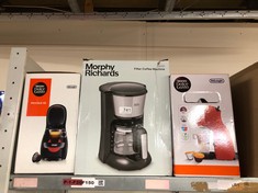 QUANTITY OF KITCHEN & APPLIANCES ITEMS TO INCLUDE MORPHY RICHARDS FILTER COFFEE MACHINE : LOCATION - H