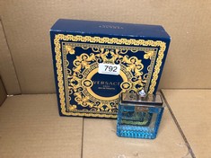 VERSACE EROS EAU DE TOILETTE GIFT SET + VERSACE FRAGRANCE LOOSE : LOCATION - H