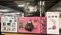 QUANTITY OF KITCHEN & APPLIANCES ITEMS TO INCLUDE RUSSELL HOBBS STEAM GENIE HANDHELD CLOTHES STEAMER, NO IRONING BOARD NEEDED, READY TO USE IN 45S, 200ML DETACHABLE WATER TANK, COMPACT GARMENT STEAME