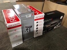 QUANTITY OF HEALTH & BEAUTY ITEMS TO INCLUDE REVLON ONE-STEP HAIR DRYER AND VOLUMISER FOR MID TO LONG HAIR (ONE-STEP, 2-IN-1 STYLING TOOL, IONIC AND CERAMIC TECHNOLOGY, UNIQUE OVAL DESIGN) RVDR5222: