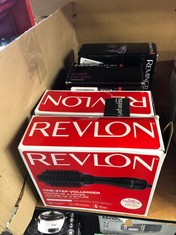 QUANTITY OF  ITEMS TO INCLUDE REVLON ONE-STEP HAIR DRYER AND VOLUMISER FOR MID TO LONG HAIR (ONE-STEP, 2-IN-1 STYLING TOOL, IONIC AND CERAMIC TECHNOLOGY, UNIQUE OVAL DESIGN) RVDR5222: LOCATION - SHUT