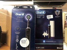 QUANTITY OF HEALTH & BEAUTY ITEMS TO INCLUDE ORAL-B VITALITY PRO ELECTRIC TOOTHBRUSHES FOR ADULTS, FATHERS DAY GIFTS FOR HIM / HER, 1 HANDLE, 2 TOOTHBRUSH HEADS, 3 BRUSHING MODES INCLUDING SENSITIVE