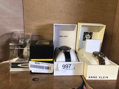 QUANTITY OF WATCHES ITEMS TO INCLUDE ANNE KLEIN WATCH : LOCATION - SHUTTER TABLES