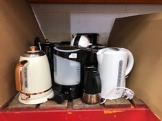 QUANTITY OF KETTLES TO INCLUDE SWAN KETTLE: LOCATION - RACK 2(COLLECTION OR OPTIONAL DELIVERY AVAILABLE)