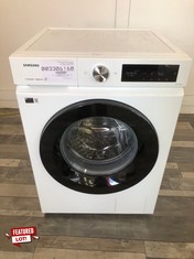 SAMSUNG WHITE WASHING MACHINE MODEL WW11BB504DAW/S1 RRP £499: LOCATION - FRONT FLOOR(COLLECTION OR OPTIONAL DELIVERY AVAILABLE)