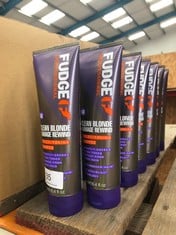 16X FUDGE PROFESSIONAL CLEAN BLONDE DAMAGE REQIND VIOLET TONING SHAMPOO - COLLECTION ONLY - LOCATION RIGHT RACK