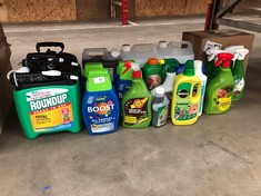 QUANTITY OF ASSORTED GARDEN ITEMS TO INCLUDE ROUNDUP 5L WEED KILLER - COLLECTION ONLY - LOCATION RIGHT RACK