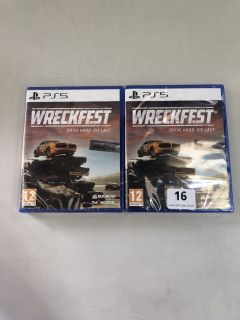 2 X WRECKFEST PLAYSTATION 5 GAMES