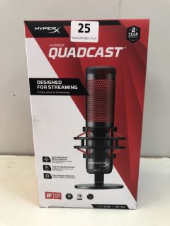 HYPERX QUADCAST DESIGNED FOR STREAMING