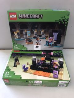 2 X LEGO MINECRAFT