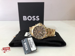 BOSS CHRONOGRAPH TROPER WATCH MODEL NO: HB 487.1.34.3874 RRP: £340.00