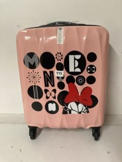 AMERICAN TOURISTER DISNEY MINNIE MOUSE SMALL PINK SUITCASE