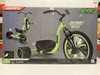 HUFFY GREEN MACHINE GM SLIDER TRICYCLE