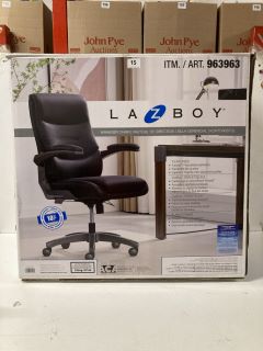 LAZBOY MANAGER OFFICE CHAIR IN BLACK - RRP £219