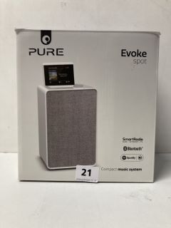 PURE EVOKE SPOT SMARTRADIO COMPACT MUSIC SYSTEM