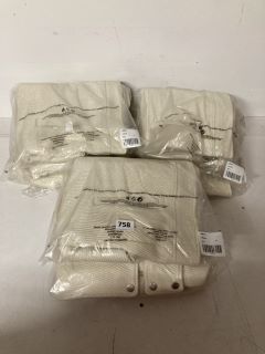 6 X MICHELLE KEEGAN CREAM JACKETS SIZES 8 & 16 & 10