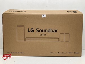 LG 4.1CH BLUETOOTH SOUNDBAR & SPEAKERS SET - MODEL US40T - RRP £275