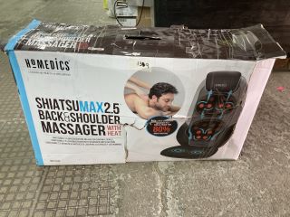 HOMEDICS SHIATSU MAX 2.5 BACK & SHOULDER MASSAGER