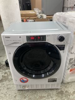 HAIER 9KG INTEGRATED WASHING MACHINE MODEL: HWQ90B416FWB