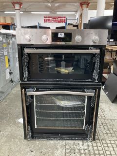 BOSCH BUILT IN DOUBLE OVEN MODEL: MHA133BR0B (SMASHED GLASS)