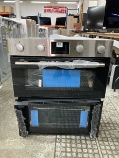 HISENSE BUILT IN DOUBLE OVEN MODEL: D50M3AD0 (SMASHED GLASS)