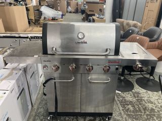 CHAR-BROIL PROFESSIONAL PRO TRU INFRARED FIVE BURNER GAS BARBECUE WITH SIDE GRILL RRP: £700