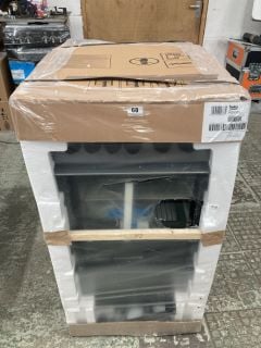 BEKO SLIMLINE COOKER MODEL: KS530S (SMASHED GLASS)