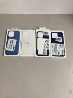 4 X APPLE IPHONE CASES INC. IPHONE 15 PRO MAX