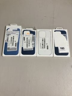 4 X APPLE IPHONE CASES INC. IPHONE 14 PRO