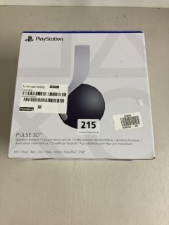 SONY PLAYSTATION PULSE 3D WIRELESS GAMING HEADSET