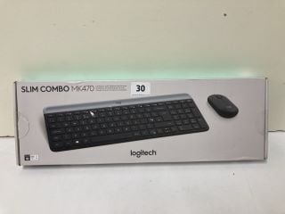 LOGITECH SLIM COMBO MK470 KEYBOARD & MOUSE