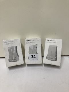 3 X DJI MINI 4 PRO INTELLIGENT FLIGHT BATTERY