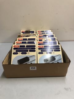 BOX OF ASSORTED LOGIK LAPTOP POWER ADAPTORS INC. LENOVO