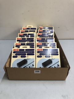 BOX OF ASSORTED LOGIK LAPTOP POWER ADAPTORS INC. DELL