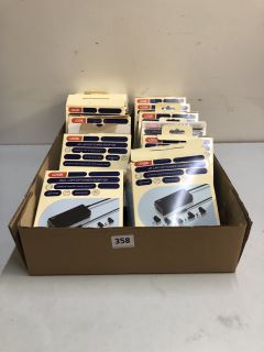 BOX OF ASSORTED LOGIK LAPTOP POWER ADAPTORS INC. DELL