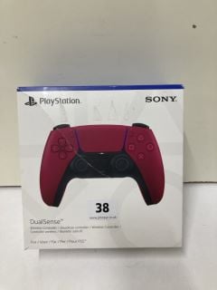 SONY PLAYSTATION 5 DUAL SENSE WIRELESS CONTROLLER - COSMIC RED