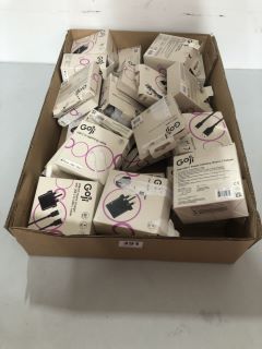 BOX OF ASSORTED GOJI CABLES