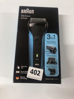 BRAUN S3 SHAVE & STYLE