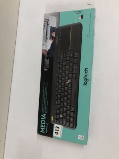 LOGITECH MEDIA K400 PLUS WIRELESS KEYBOARD (SEALED)