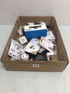 BOX OF ASSORTED ITEMS INC. EMEET ALL-IN-ONE USB WEBCAM