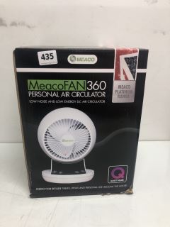 MEACOFAN 360 PERSONAL AIR CIRCULATOR