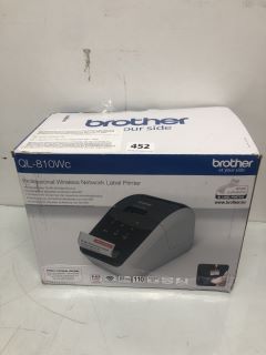 BROTHER QL-810WC PROFESSIONAL WIRELESS NETWORK LABEL PRINTER