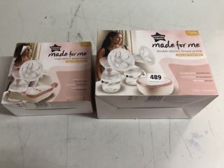 2 X ASSORTED ITEMS TO INC TOMMEE TIPPEE DOUBLE ELECTRIC BREAST PUMP