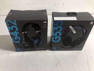 2 X ASSORTED ITEMS TO INC G432 LOGITECH GAMING HEADSET